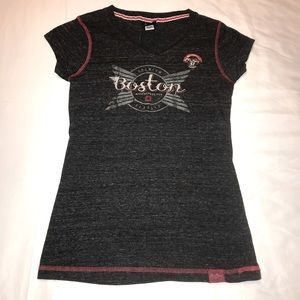 Grey Boston Premium Red Thread Series T-shirt Small